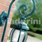 Lámpara de pared para exterior de aluminio fundido a presión fabricada en Italia, Anika viadurini