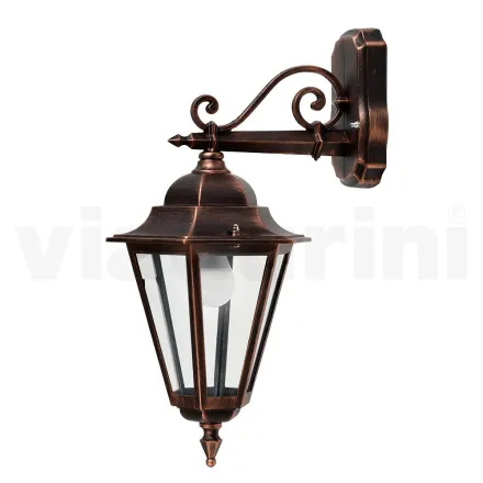 Lámpara de pared de jardín en aluminio fundido a presión Made in Italy - Pinako viadurini