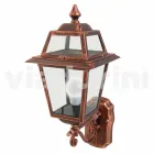 Kristel, una lámpara de pared de aluminio para jardín hecha en Italia. viadurini