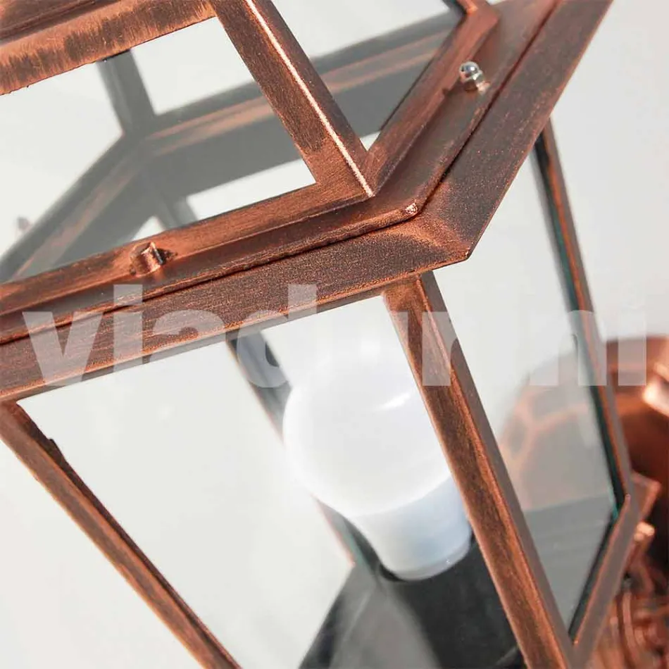 Kristel, una lámpara de pared de aluminio para jardín hecha en Italia. viadurini