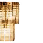 Lámpara de pared moderna en vidrio artesanal de lujo Made in Italy - Valadier viadurini