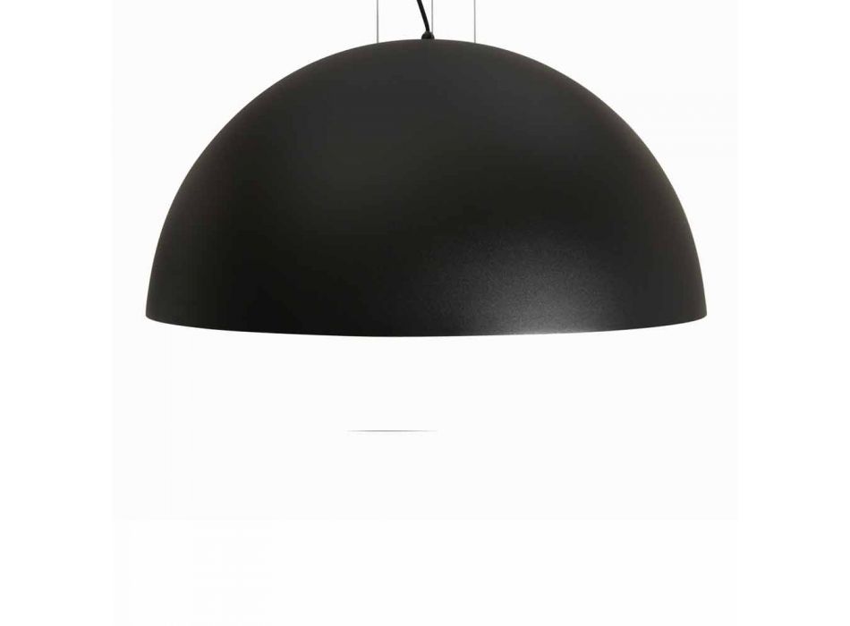 acero suspensión bicolor Lamp, Ø60xh.30xL.cavo100cm, Tara viadurini