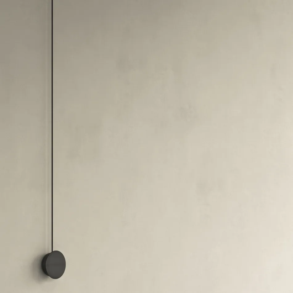 Lámpara colgante con cilindros de cristal Canneté, fabricada en Italia - Oris viadurini