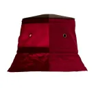 Lámpara de suspensión con pantalla de poliéster Made in Italy - Toscot Junction viadurini