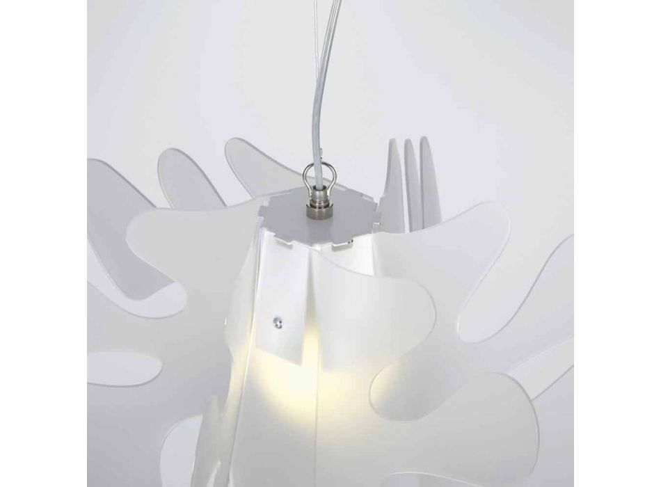 Lámpara colgante de diseño en metacrilato, L.55 x P.55cm, Debora viadurini