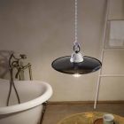 Lámpara de diseño rústico Ferroluce Potenza viadurini