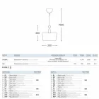 Lámpara colgante diseño La cerámica Lustri 6 viadurini