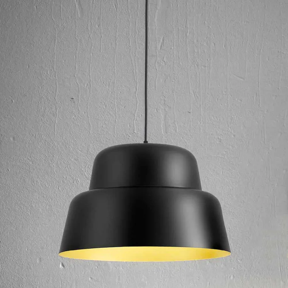 Lámpara de suspensión moderna de aluminio - Capadocia Aldo Bernardi viadurini