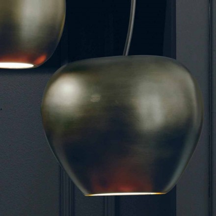 Lámpara de suspensión de cerámica en forma de cereza Made in Italy - Cerezo viadurini