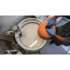 Lámpara de suspensión en cerámica coloreada Made in Italy - Ferroluce Bellota viadurini