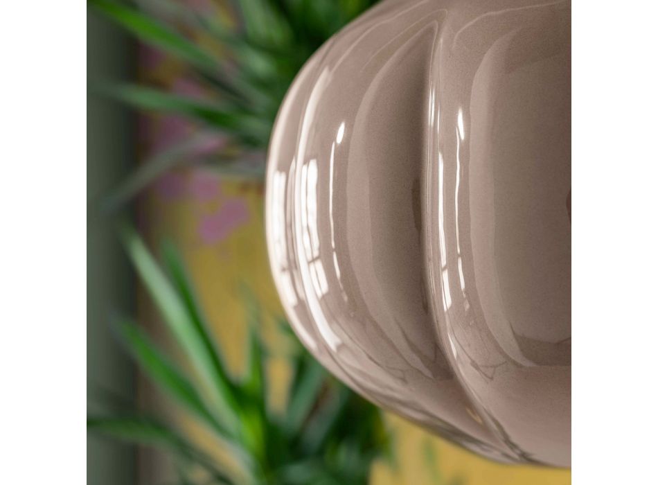 Lámpara colgante de cerámica de 2 acabados Made in Italy - Afoxe viadurini