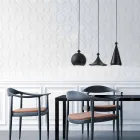 La lámpara colgante de esmalte de cerámica 5 Aldo Bernardi viadurini