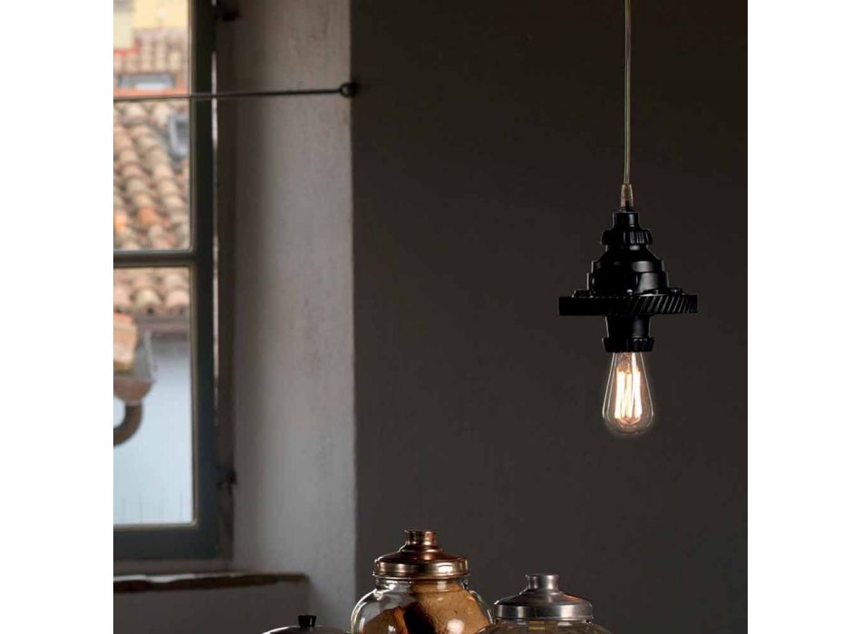 Lámpara de Suspensión en Cerámica en 3 Acabados de Diseño Moderno - Futurismo viadurini