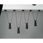 Lámpara colgante de cerámica para Battersea - composición Toscot viadurini