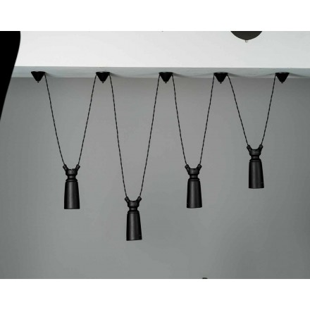 Lámpara colgante de cerámica para Battersea - composición Toscot viadurini