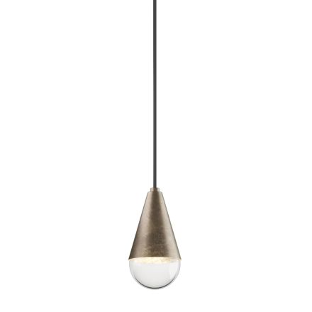 Lámpara colgante de hierro y vidrio Made in Italy - Cloudy viadurini