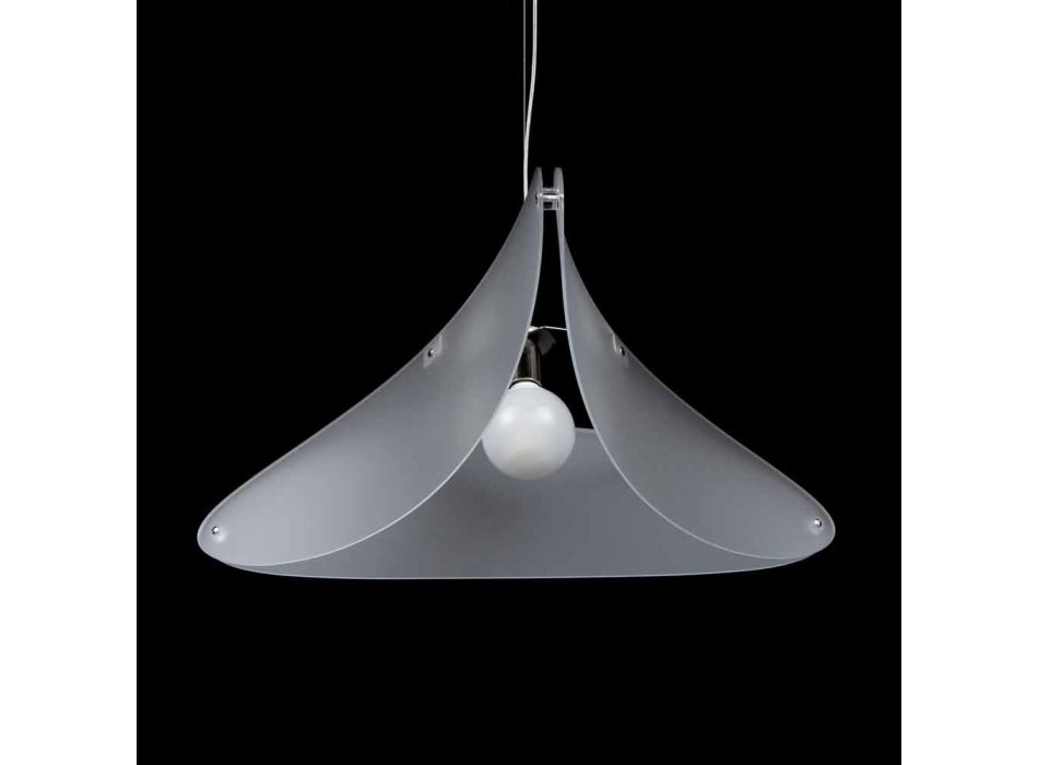 Lámpara colgante de metacrilato de diseño moderno diam.90 cm Nina viadurini