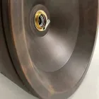 Lámpara colgante de diseño en terracota, Ø37cm - Toscot Henry viadurini