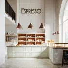 Lámpara colgante industrial vintage Loft Grande Il Fanale viadurini