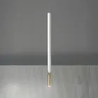 Lámpara de suspensión moderna con luz LED en metal pintado - Alerce viadurini