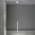 Lámpara de suspensión moderna con luz LED en metal pintado - Alerce