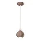 Lámpara colgante moderna en cerámica coloreada Made in Italy - Afoxe viadurini