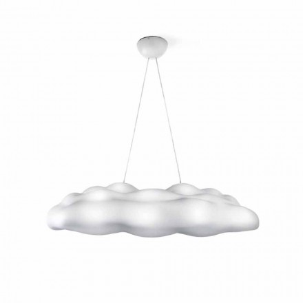 Lámpara de suspensión para exteriores Plastic Cloud Design - Nefos by Myyour viadurini