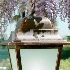 Lámpara de suspensión para exterior fabricada en aluminio, fabricada en Italia, Aquilina. viadurini