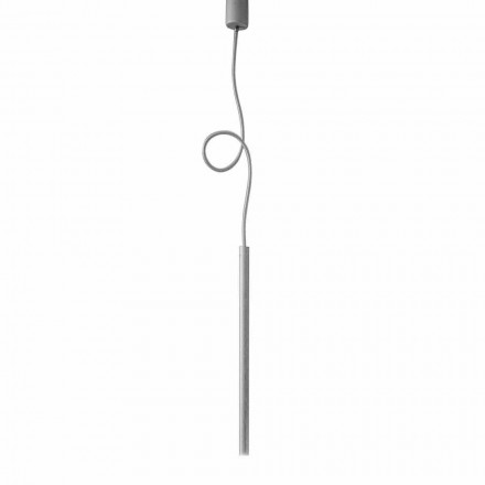 Lámpara de suspensión tubular moderna con cable flexible - Tubò Aldo Bernardi viadurini