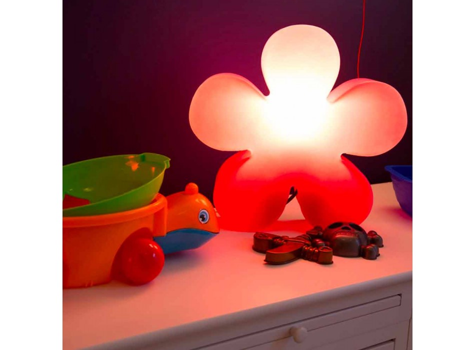 Lámpara de sobremesa para interior o exterior Flor de colores de diseño moderno - Fiorestar viadurini