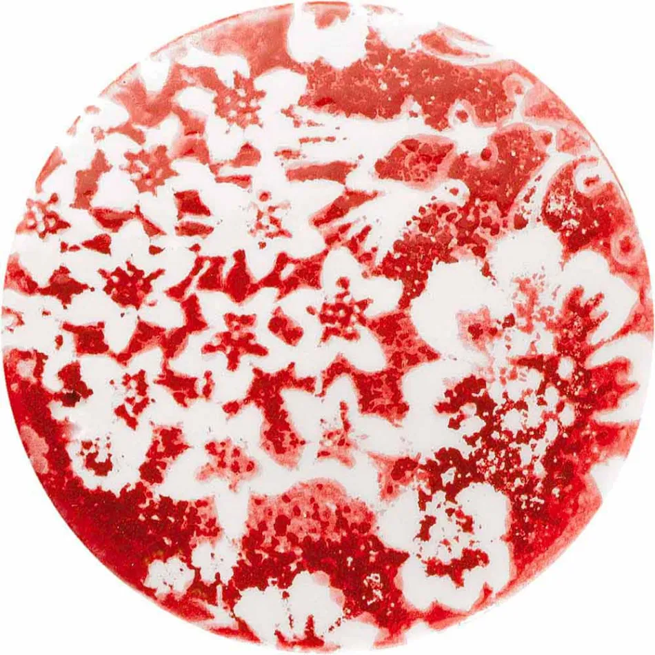 Lámpara de suspensión cilíndrica de cerámica coloreada Made in Italy - Ferroluce Pi viadurini