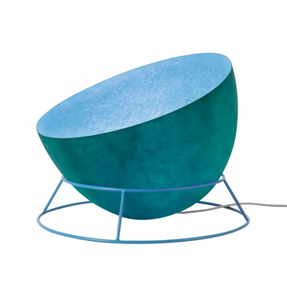 Lámpara de pie con difusor In-es.artdesign H2o F Modern Nebulite viadurini