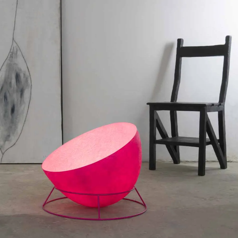 Lámpara de pie con difusor In-es.artdesign H2o F Modern Nebulite viadurini