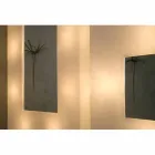 Lámpara de pared de diseño con espejo In-es.artdesign Ego en nebulita viadurini