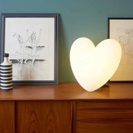 Lámpara de mesa Slide de Love Love hecha en Italia. viadurini