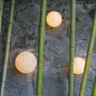 Lámpara de pared para exterior In-es.artdesign A. Moon Out en nebulita viadurini