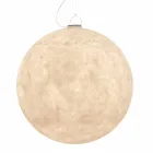 Lámpara de suspensión exterior In-es.artdesign Luna Out en nebulita viadurini