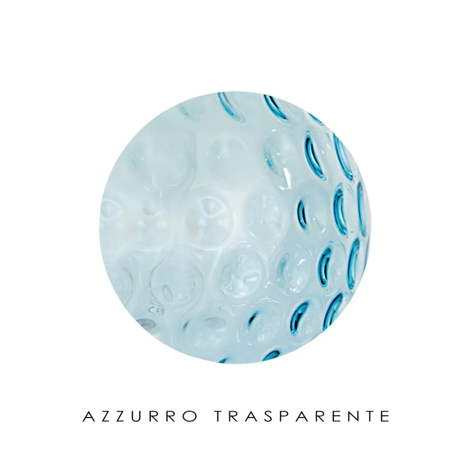 Lámpara de pared artesanal de vidrio soplado veneciano - Bolle Balloton viadurini