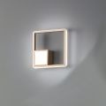 Lámpara de pared con LED en metal pintado acabado dorado - Formal