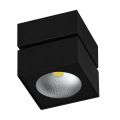 Lámpara de pared LED ajustable de 14W en aluminio blanco o negro - Vernon