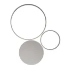 Lámpara de pared en metal pintado con LED de diseño moderno - Punto viadurini