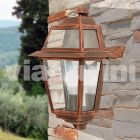 Lámpara de pared para exterior clásico fabricado en Italia, aluminio Kristel. viadurini