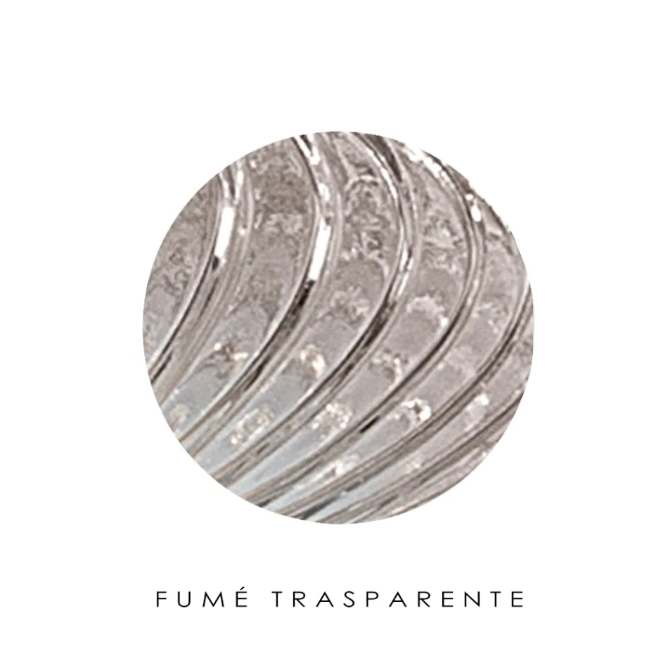 Lámpara de mesa artesanal en vidrio soplado a mano en Venecia - Dafne viadurini