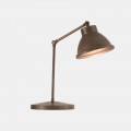 Lámpara de mesa con articulación de latón y hierro estilo vintage - Loft de Il Fanale