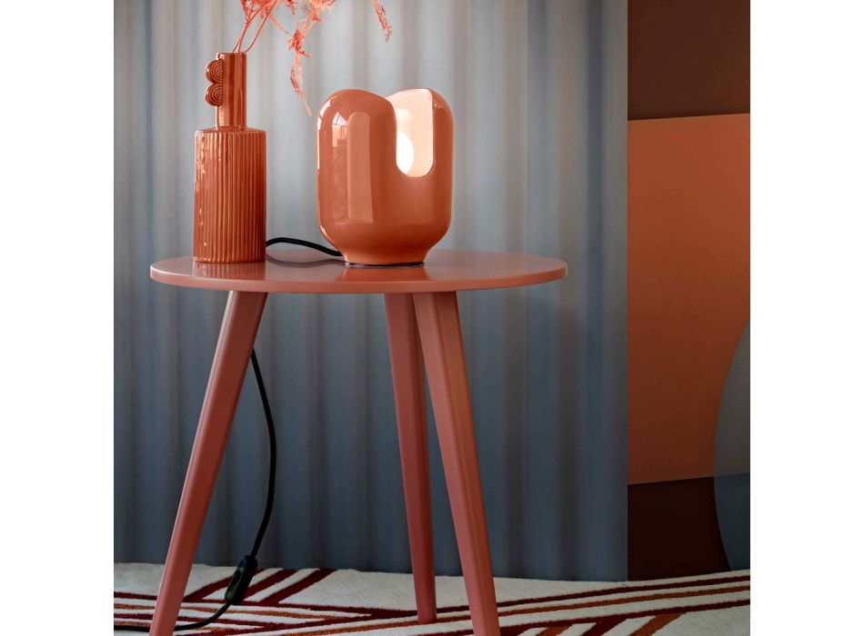 Lámpara de mesa de estilo moderno en cerámica Made in Italy - Batucada viadurini