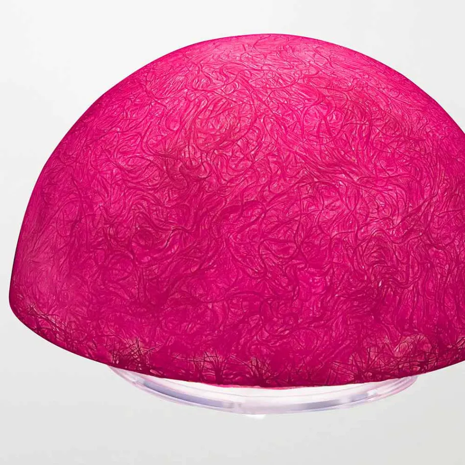 Lámpara de mesa de diseño moderno In-es.artdesign Colored Button T viadurini