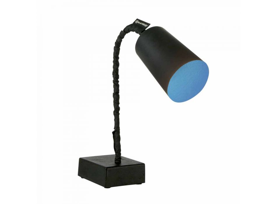Lámpara de mesa In-es.artdesign Paint T2 pizarra tallo flexible viadurini