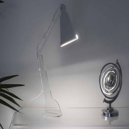 Lámpara de mesa / lectura, en estilo tecno con luz LED de Flero viadurini