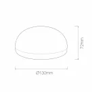 Lámpara de Mesa Led Portátil 1W con Carga USB 2 Piezas - Zecchino viadurini