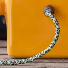 estilo industrial lámpara de mesa de cerámica y hierro Valerie viadurini